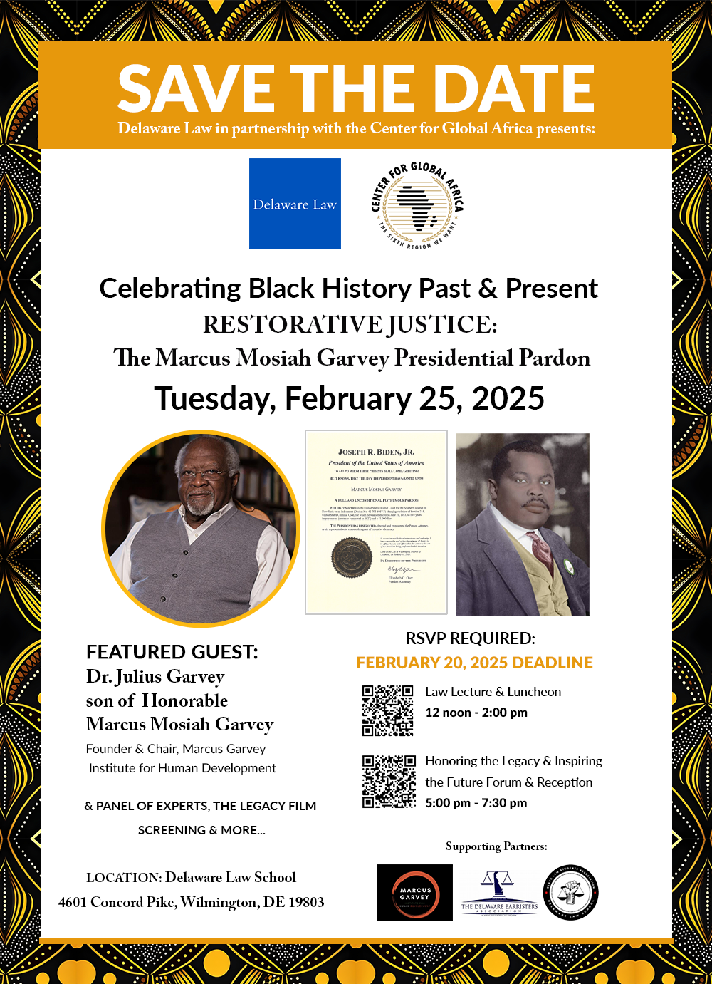 2025 Black History Month Event Flyer