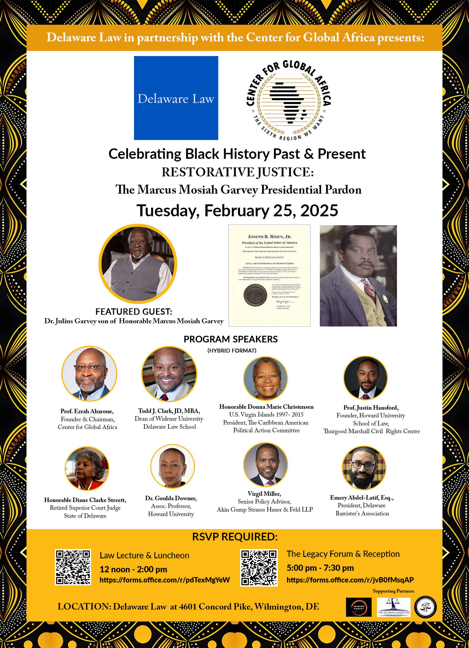 2025 Black History Month Event Flyer