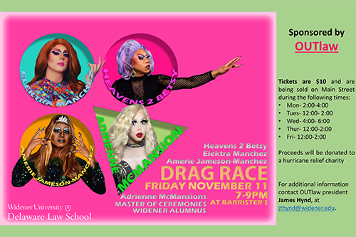 OUTLaw Drag Race Flyer