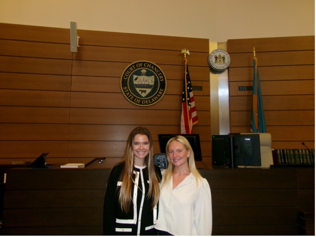 Kristin Cunningham and Autumn Mueller